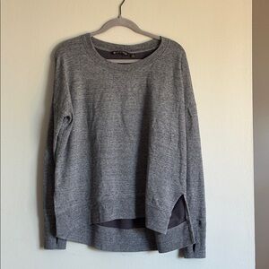 Athleta Gray Coaster Luxe Sweatshirt